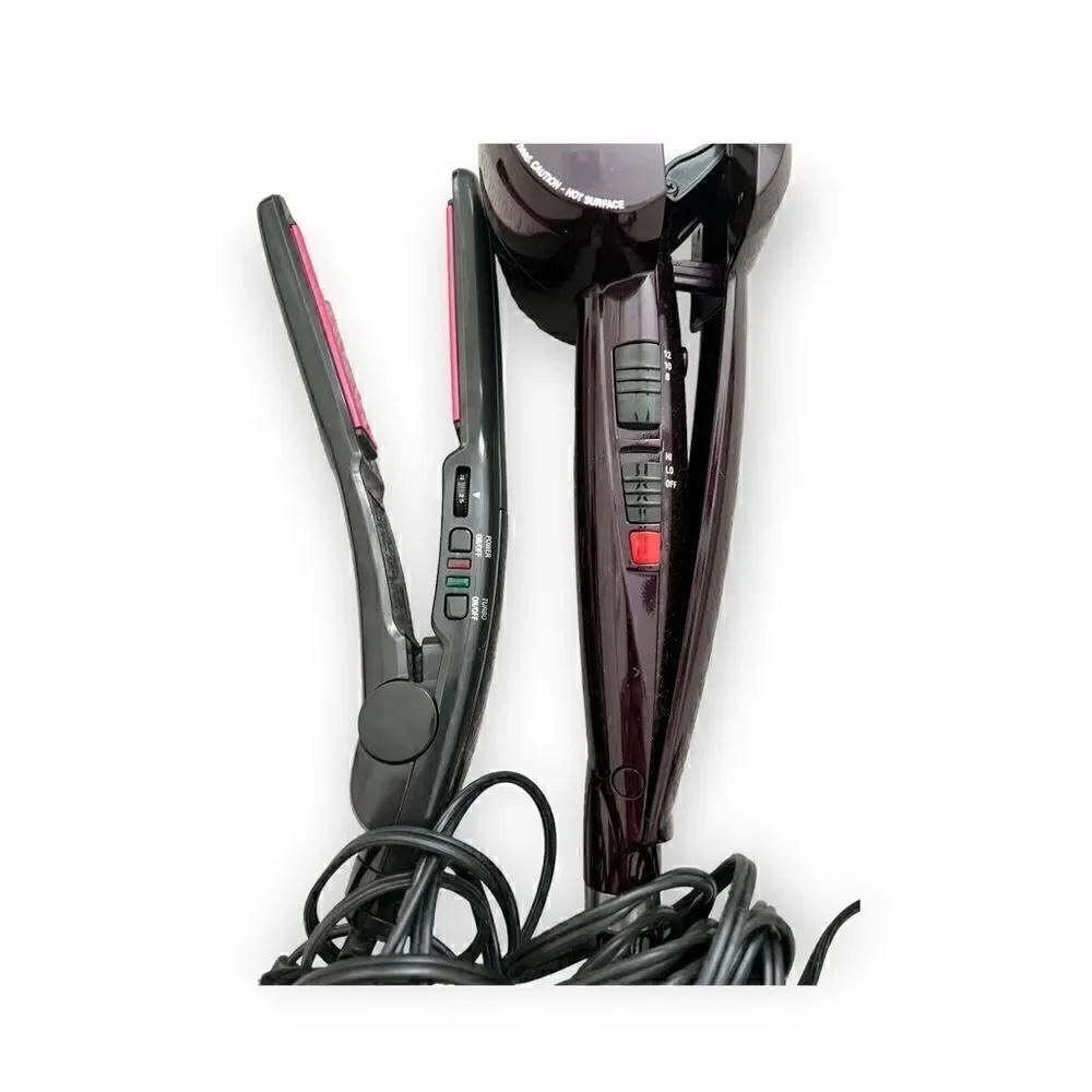 INFINITIPRO BY CONAIR Hair Curler and Straightener Bundle